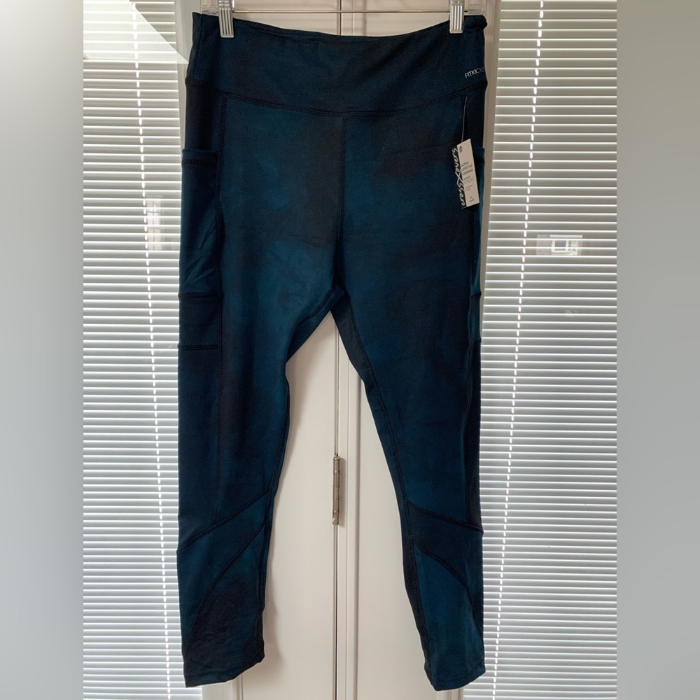 FITKICKS Athletic Leggings with Wide Waistband